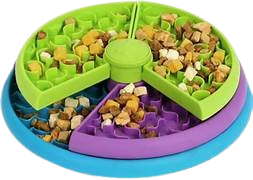 Puzzle feeder bowl
