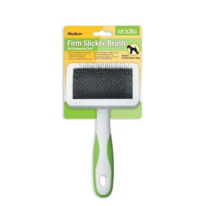 Andis Firm Slicker Brush Lime Green For Dog Cat