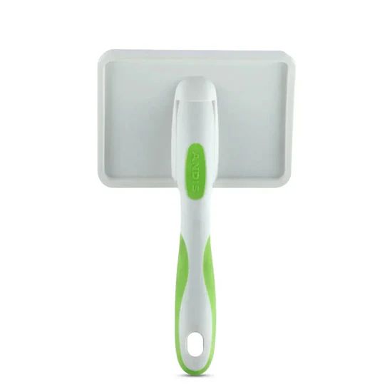 Andis Firm Slicker Brush Lime Green For Dog/Cat 5 Andis Firm Slicker Brush Lime Green For Dog/Cat - Image 5