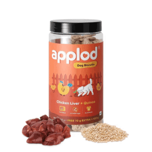 Applod Chicken Liver Dog Biscuit With Quinoa