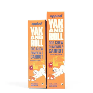 Applod Pumpkin & Carrot Yak Chew for Dogs