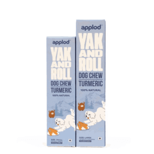 Applod Yak Roll Turmeric Yak Chew for Dogs