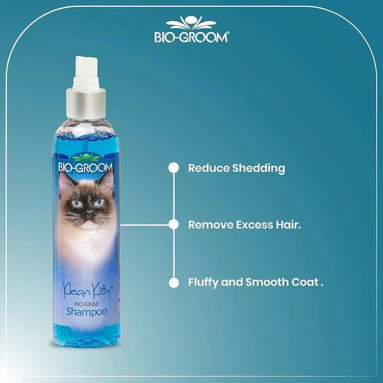 Bio-Groom Klean Kitty Waterless Cat Shampoo - 236 ml 2 Bio-Groom Klean Kitty Waterless Cat Shampoo - 236 ml - Image 2
