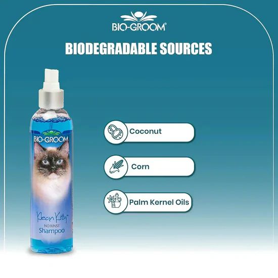 Bio-Groom Klean Kitty Waterless Cat Shampoo - 236 ml 3 Bio-Groom Klean Kitty Waterless Cat Shampoo - 236 ml - Image 3