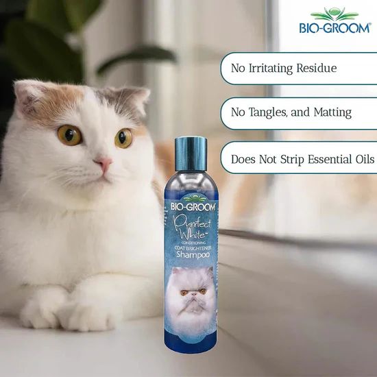 Bio-Groom Purrfect White Cat Conditioning Shampoo - 236 ml 5 Bio Groom Purrfect White Cat Conditioning Shampoo 236 ml no side effects