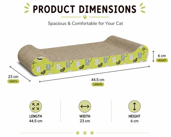 Catmos Kitty Couch Cat Scratcher 6 Catmos Kitty Couch Cat Scratcher - Image 6