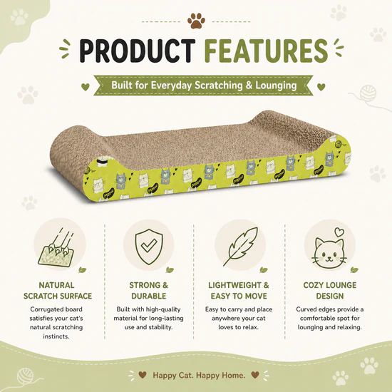 Catmos Kitty Couch Cat Scratcher 3 Catmos Kitty Couch Cat Scratcher - Image 3