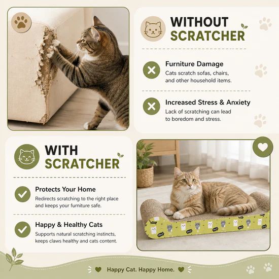 Catmos Kitty Couch Cat Scratcher 8 Catmos Kitty Couch Cat Scratcher - Image 8