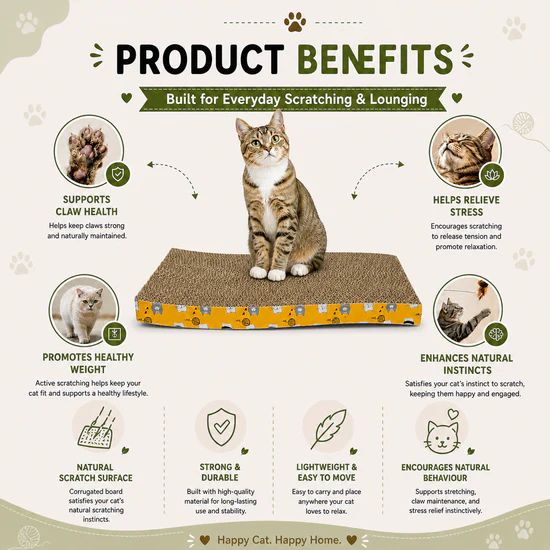 Catmos Kitty Slide Cat Scratcher 3 Catmos Kitty Slide Cat Scratcher - Image 3