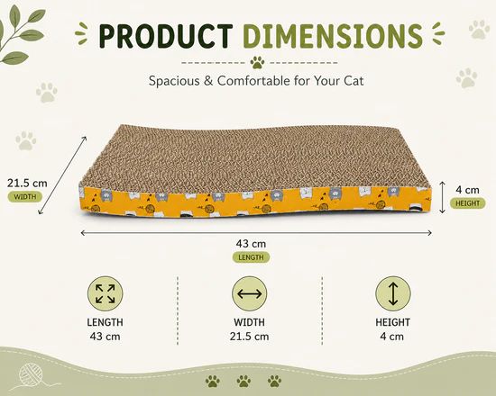 Catmos Kitty Slide Cat Scratcher 5 Catmos Kitty Slide Cat Scratcher - Image 5