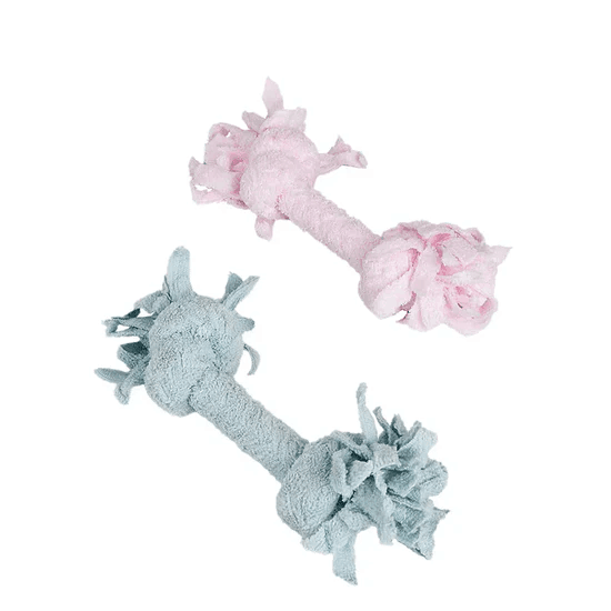 FOFOS Terry Rope 2Knots Puppy Toy