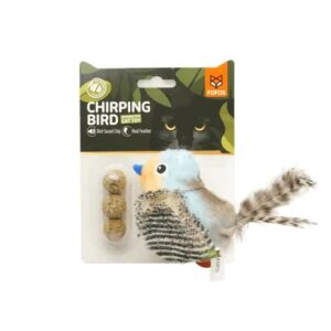 Fofos Bluebird with Catnip Balls Cat Toy