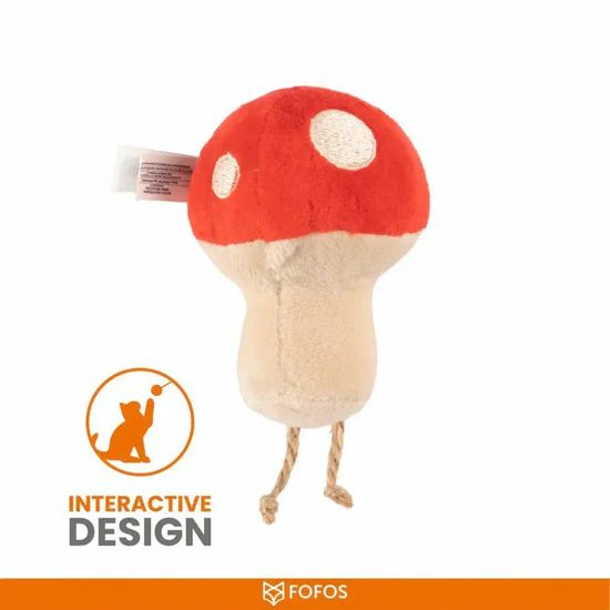 FOFOS Mushroom Cat Toy 4 FOFOS Mushroom Cat Toy - Image 4