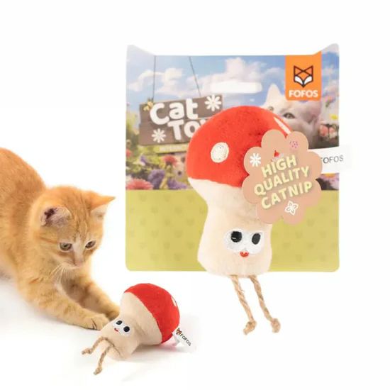 FOFOS Mushroom Cat Toy 1 Fofos Mushroom Cat Toy