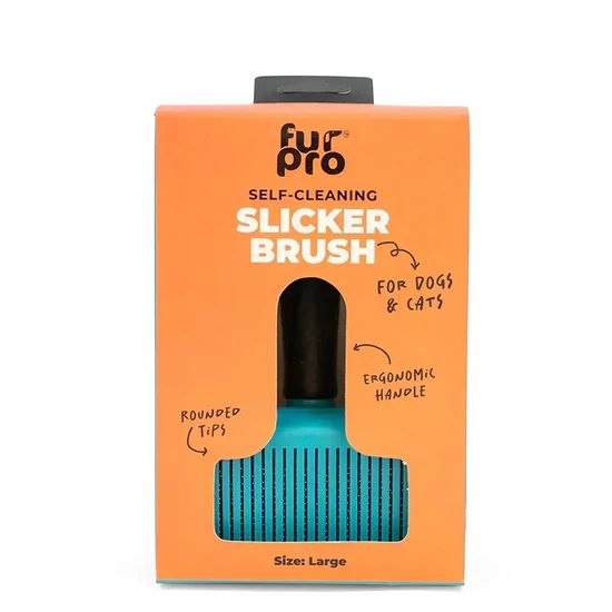 Fupro Self Cleaning Slicker Brush For Dogs Cats