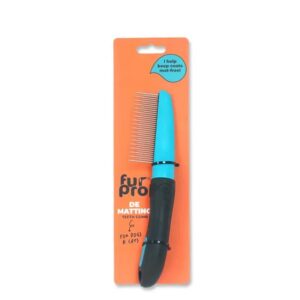 Furpro De Matting Comb For Dogs Cats