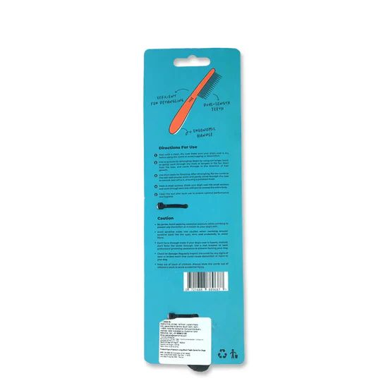 Furpro De Matting Comb for Dogs & Cats 2 Furpro De Matting Comb For Dogs Cats back