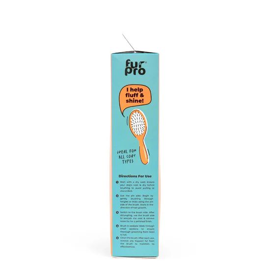 Furpro Pin Brush For Dogs & Cats 5 Furpro Pin Brush For Dogs & Cats - Image 5