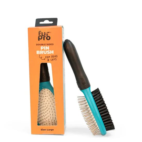 Furpro Pin Brush For Dogs & Cats 1 Furpro Pin Brush For Dogs Cats