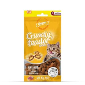 Gnawlers Crunchy Tenders Chicken Flavour Cat Treat 65g