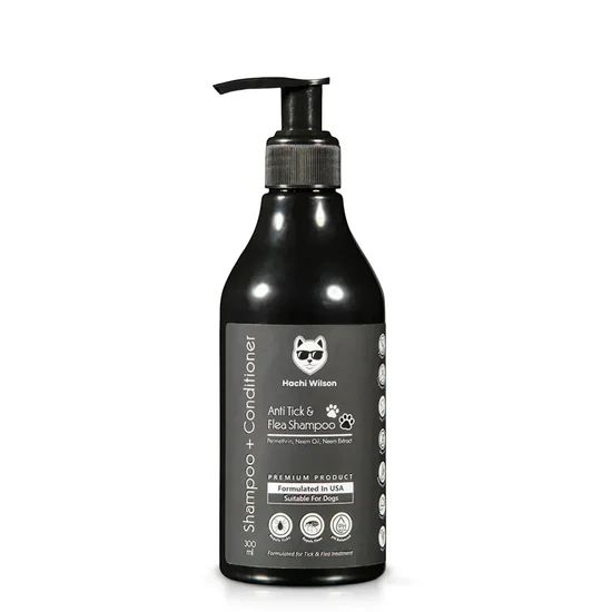 Hachi Wilson Premium Anti Tick Flea Dog Cat Shampoo