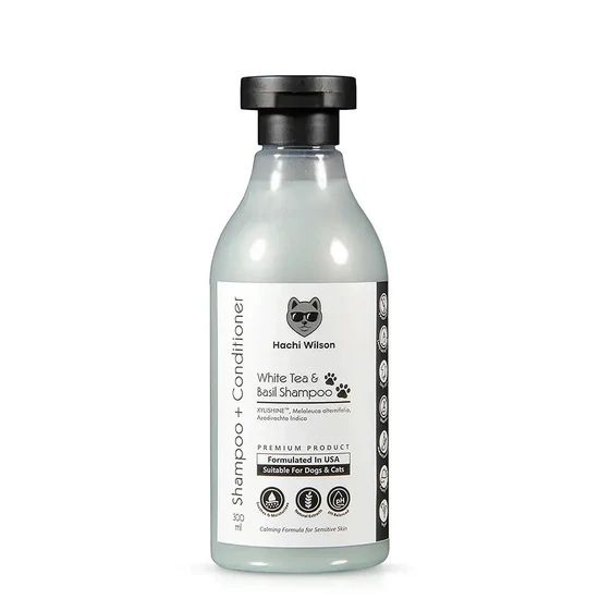 Hachi Wilson Premium White Tea Basil Dog Cat Shampoo