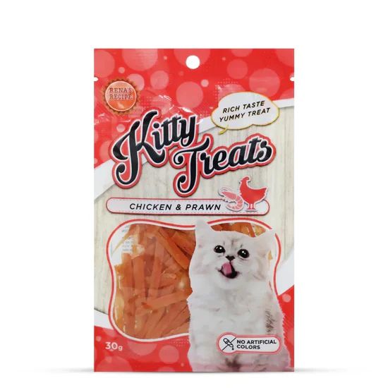 Kitty Treats Chicken with Shrimp Flavour 30gm