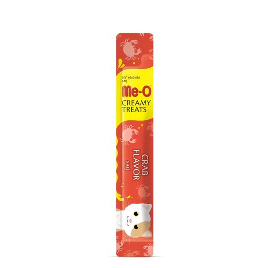 Me-O Crab Flavor Creamy Cat Treat - 15g (Pack Of 4) 2 Me-O Crab Flavor Creamy Cat Treat - 15g (Pack Of 4) - Image 2