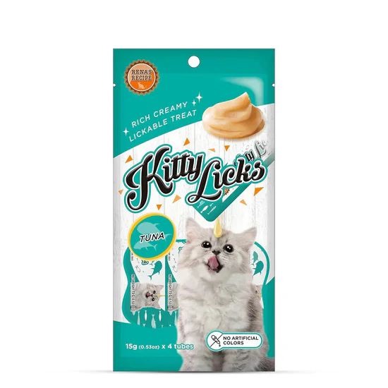 Rena Kitty Licks Tuna Cat Treat 60g Tubes