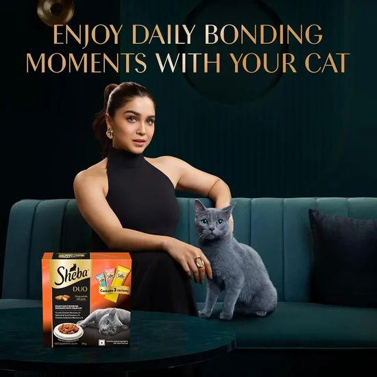 Sheba Duo Adult Crunchy Cat Treats - Tuna & Chicken, Salmon & Tuna, Chicken & Salmon - 135g 2 Sheba Duo Adult Crunchy Cat Treats - Tuna & Chicken, Salmon & Tuna, Chicken & Salmon - 135g - Image 2