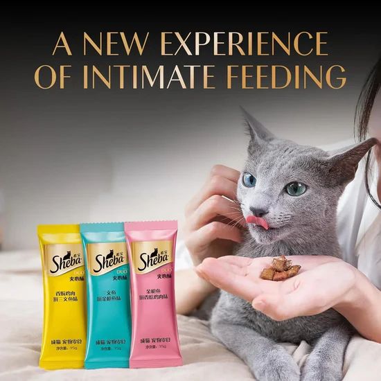 Sheba Duo Adult Crunchy Cat Treats - Tuna & Chicken, Salmon & Tuna, Chicken & Salmon - 135g 3 Sheba Duo Adult Crunchy Cat Treats - Tuna & Chicken, Salmon & Tuna, Chicken & Salmon - 135g - Image 3