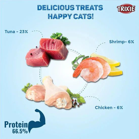 Trixie Creamy Snack With Shrimp Cat Treat - 5 × 14g 3 Trixie Creamy Snack With Shrimp Cat Treat - 5 × 14g - Image 3