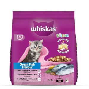Whiskas Ocean Fish Dry Cat Food All Breed Kitten 2-12 Months